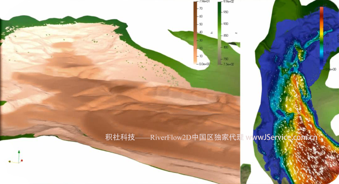 利用RiverFlow2D评估巴西布鲁马迪尼奥尾矿坝溃坝过程
